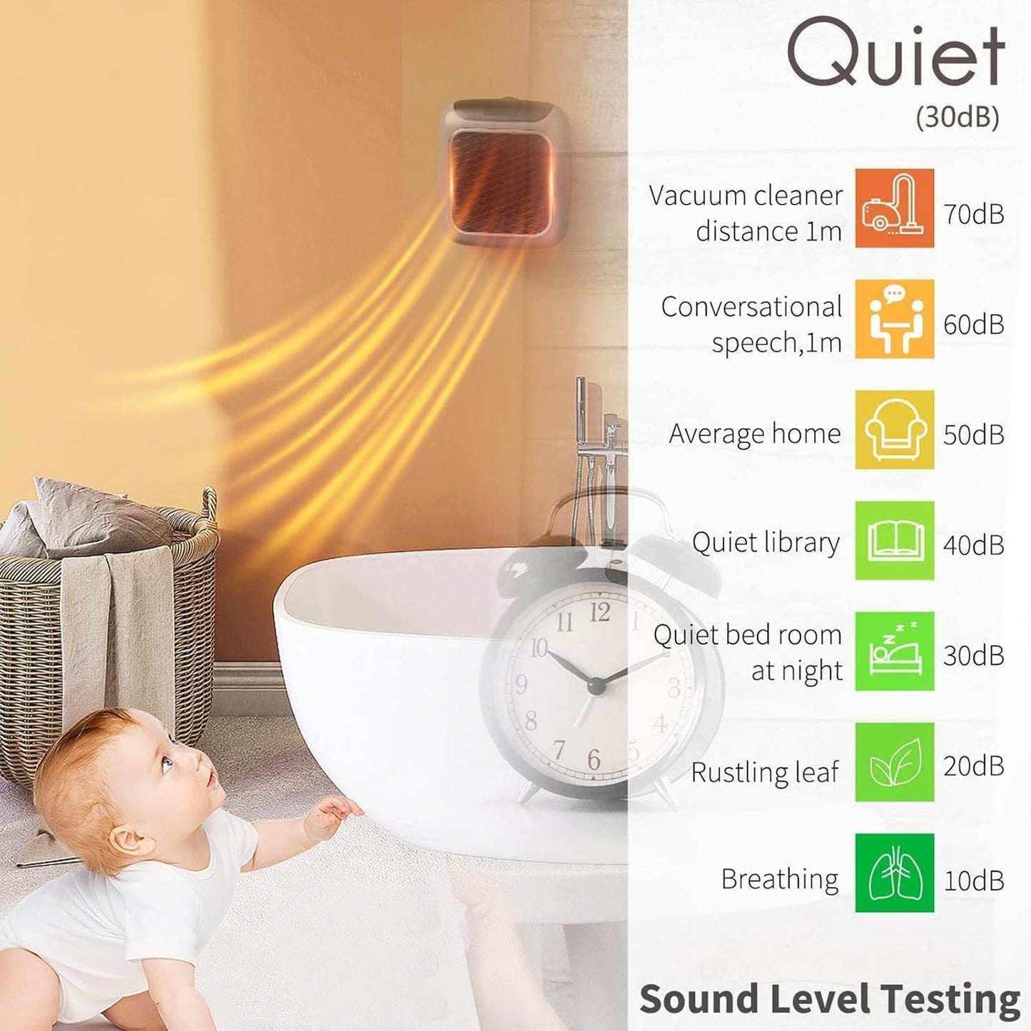 Portable Heater(Short Range Remote)
